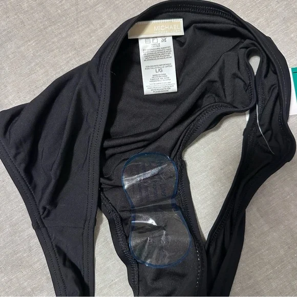 NWT Michael Kors Cruise Ruffle Deep-V Tankini - Picture 6 of 6